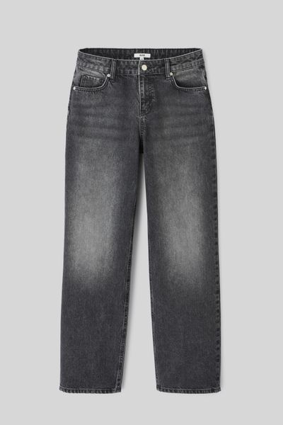 Jean straight taille basse