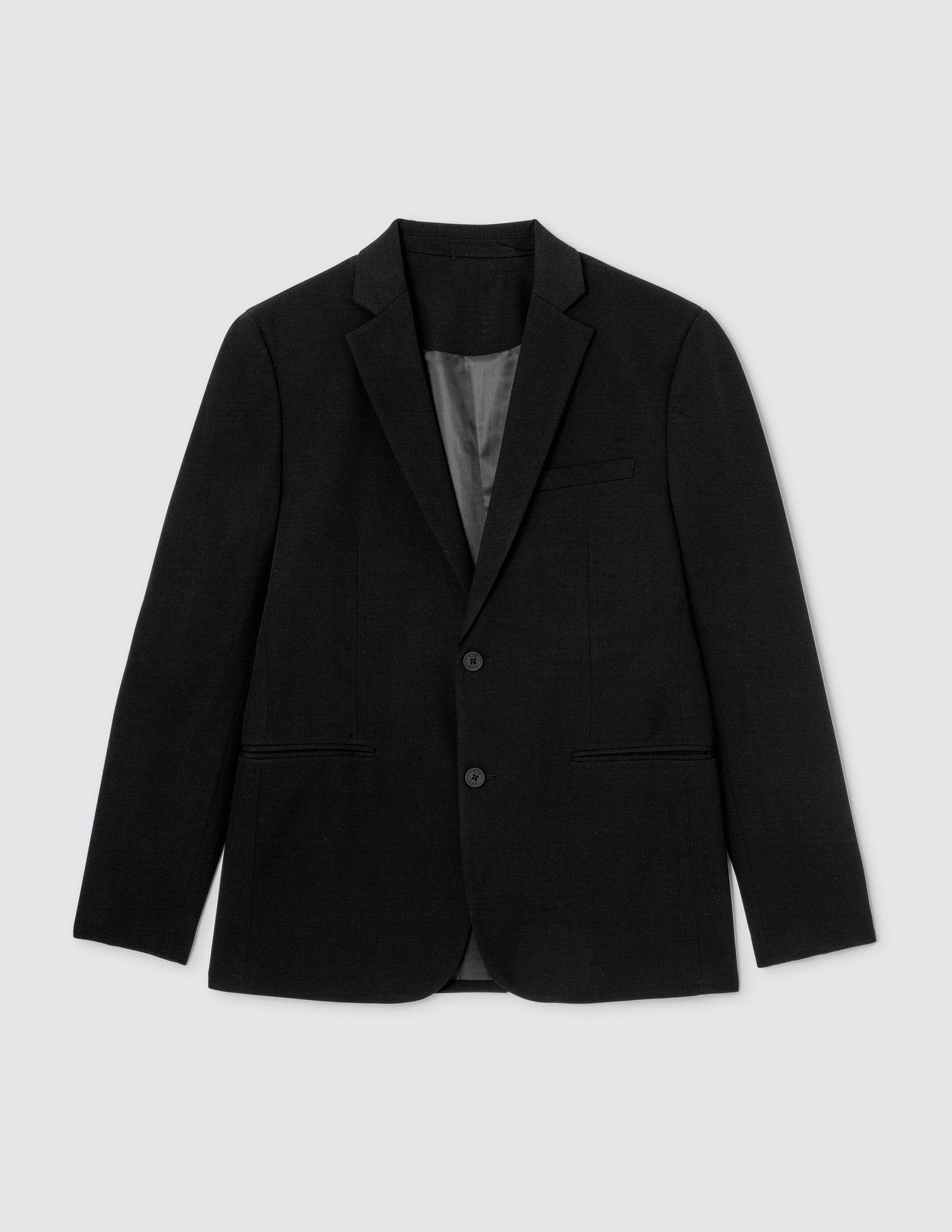 Veste de costume coupe droite