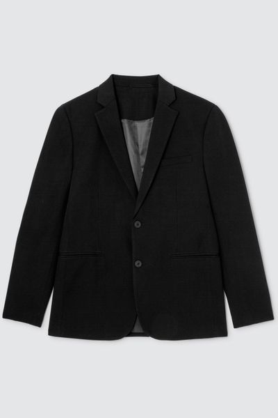 Veste de costume coupe droite