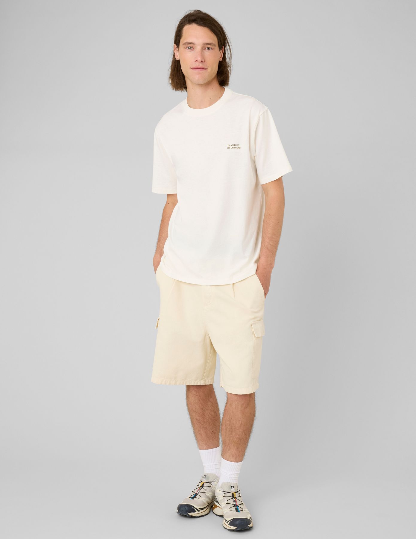Tshirt brod&eacute; poitrine