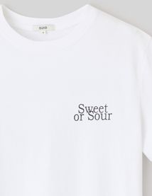 T-shirt imprimé devant/dos