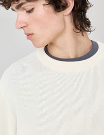 Pull maille fantaisie