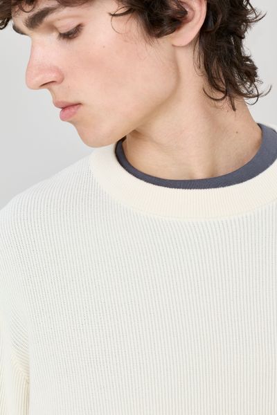 Pull maille fantaisie