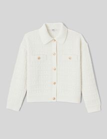 Gilet boutonn&eacute; col polo