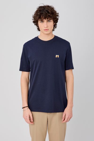 T-shirt broderie poitrine