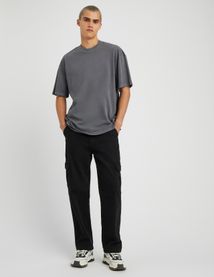 T-shirt oversize d&eacute;lav&eacute;