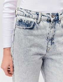 Jean straight taille haute