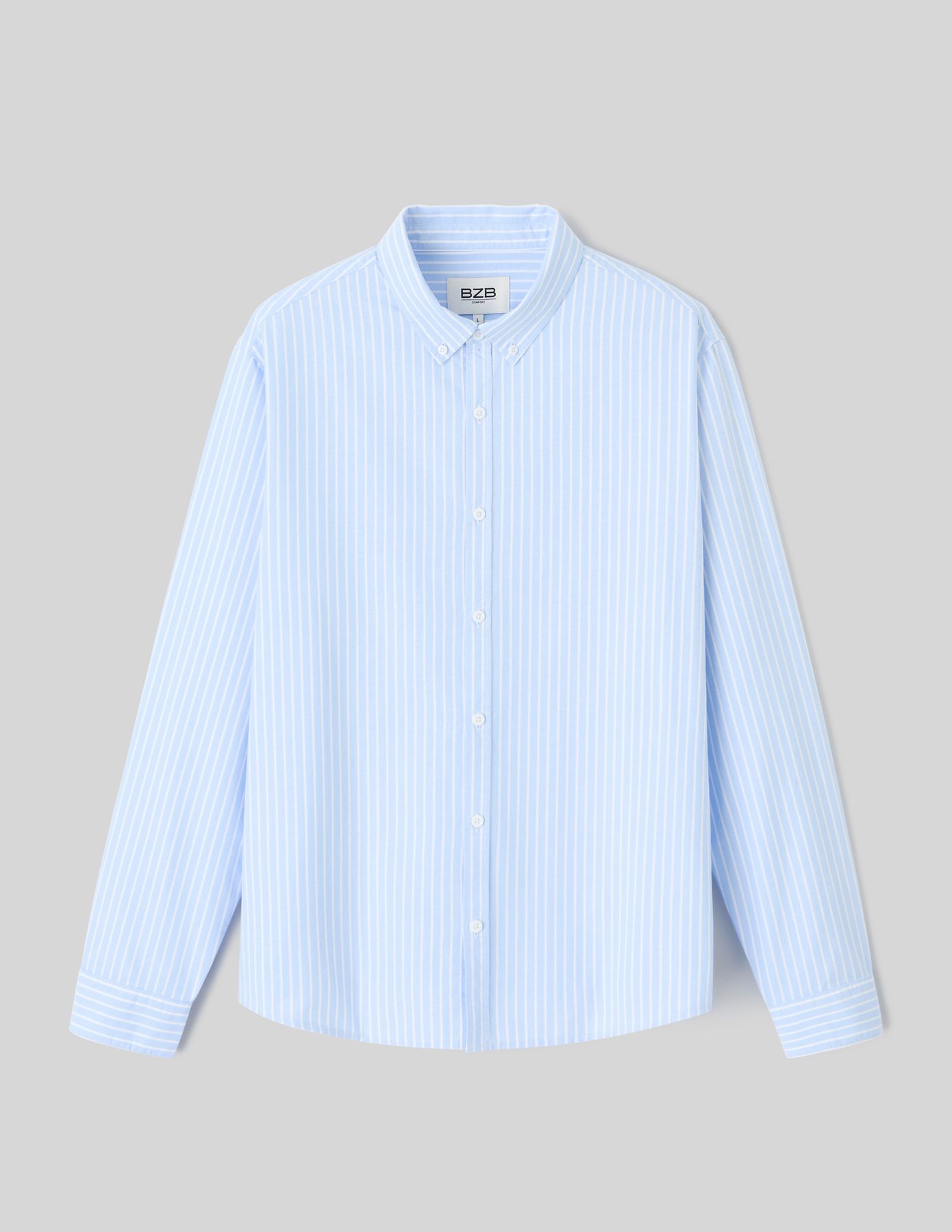 Chemise oxford rayée