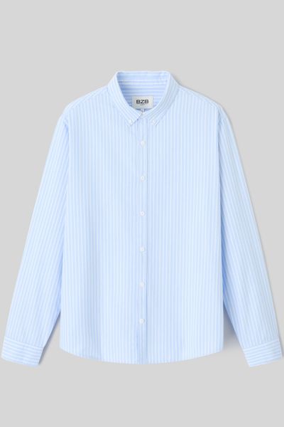 Chemise oxford rayée