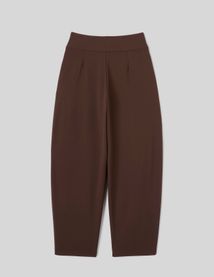 Pantalon ample pliss&eacute;