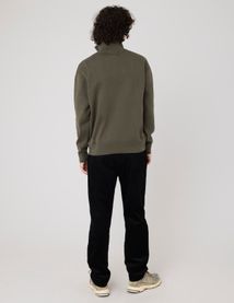 Pull col montant zippé