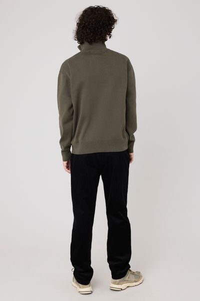 Pull col montant zippé