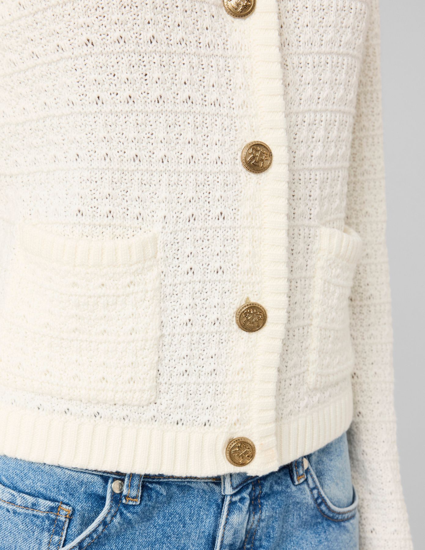 Gilet boutonn&eacute;