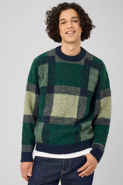 Pull &agrave; carreaux