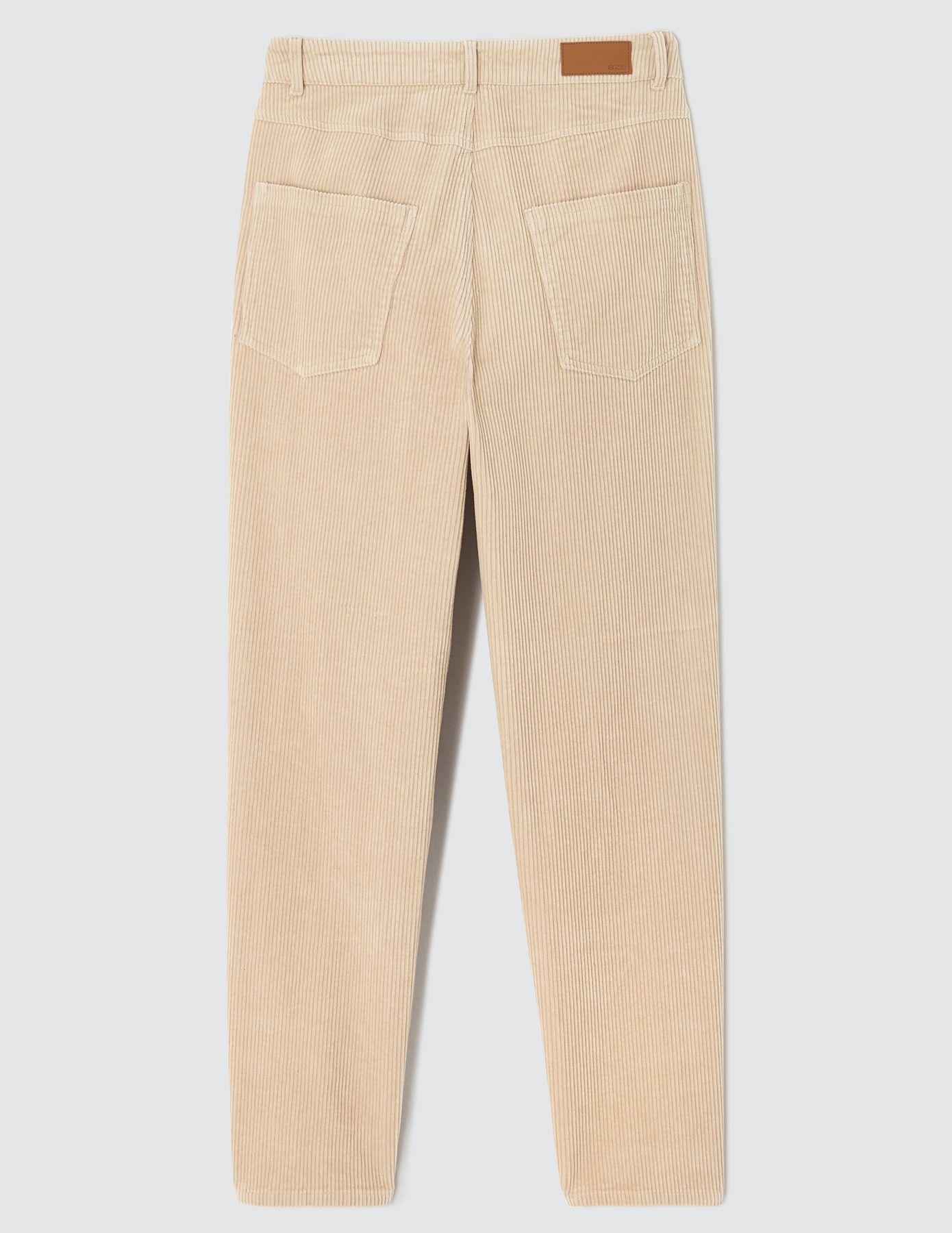 Pantalon velours mom
