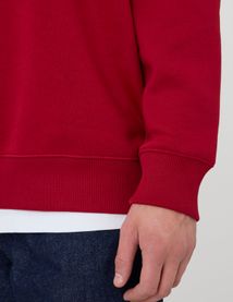 Sweat col montant avec broderie