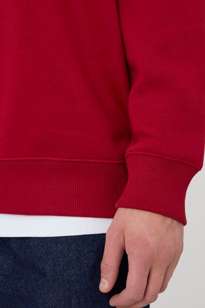 Sweat col montant avec broderie