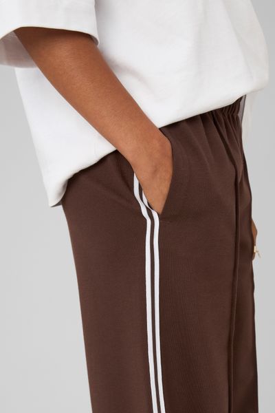 Pantalon jogging &agrave; bandes