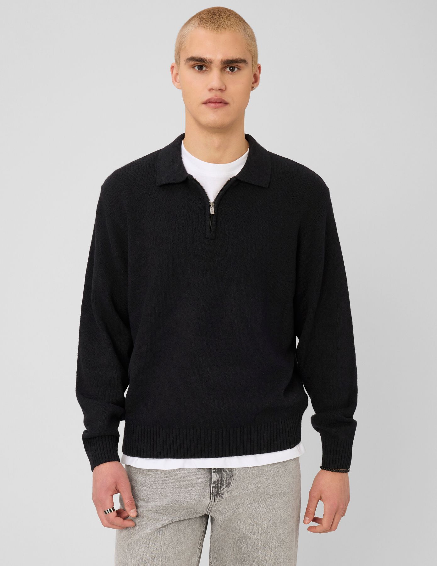 Pull col polo zipp&eacute;
