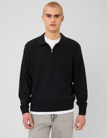 Pull col polo zipp&eacute;