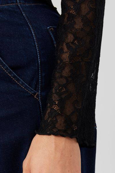 T-shirt dentelle