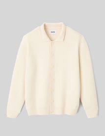 Cardigan col polo