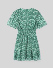 Robe courte imprim&eacute;e