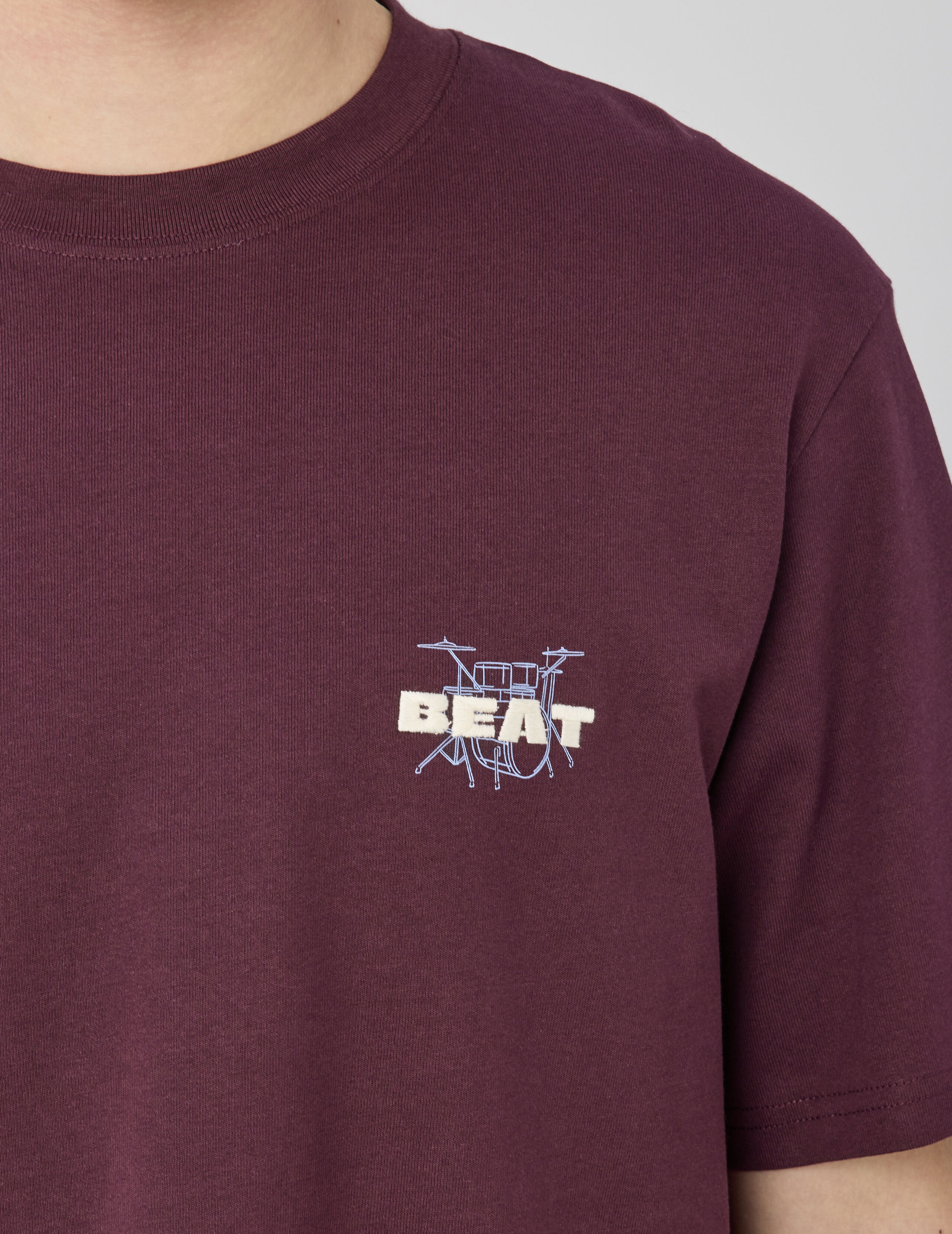 T-shirt animation poitrine