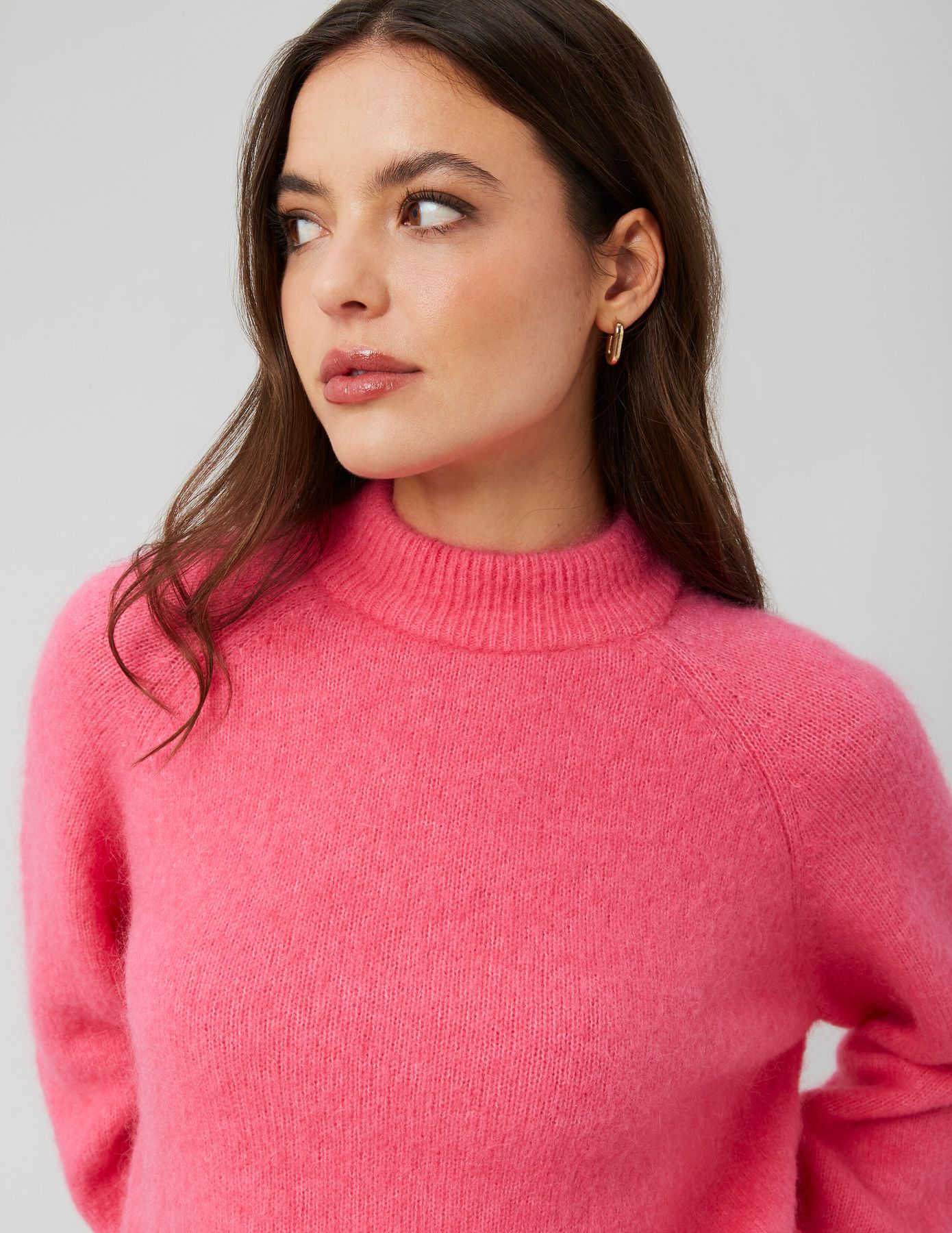 Pull premium col montant