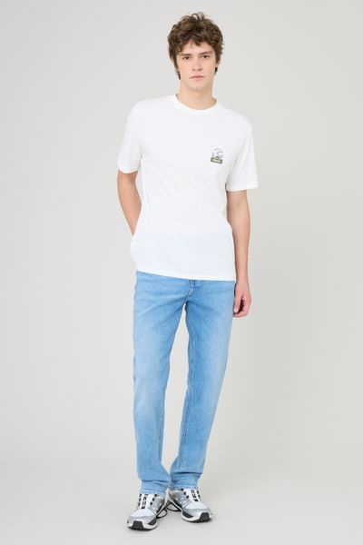 Jean slim triple stone