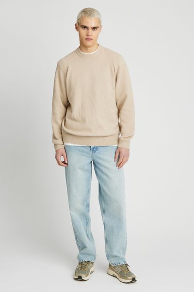 Pull matière fantaisie