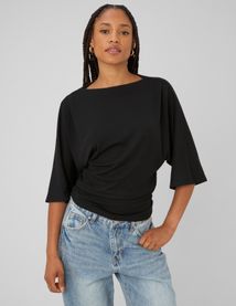 T-shirt manches chauve souris