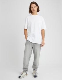Jean relaxed gris