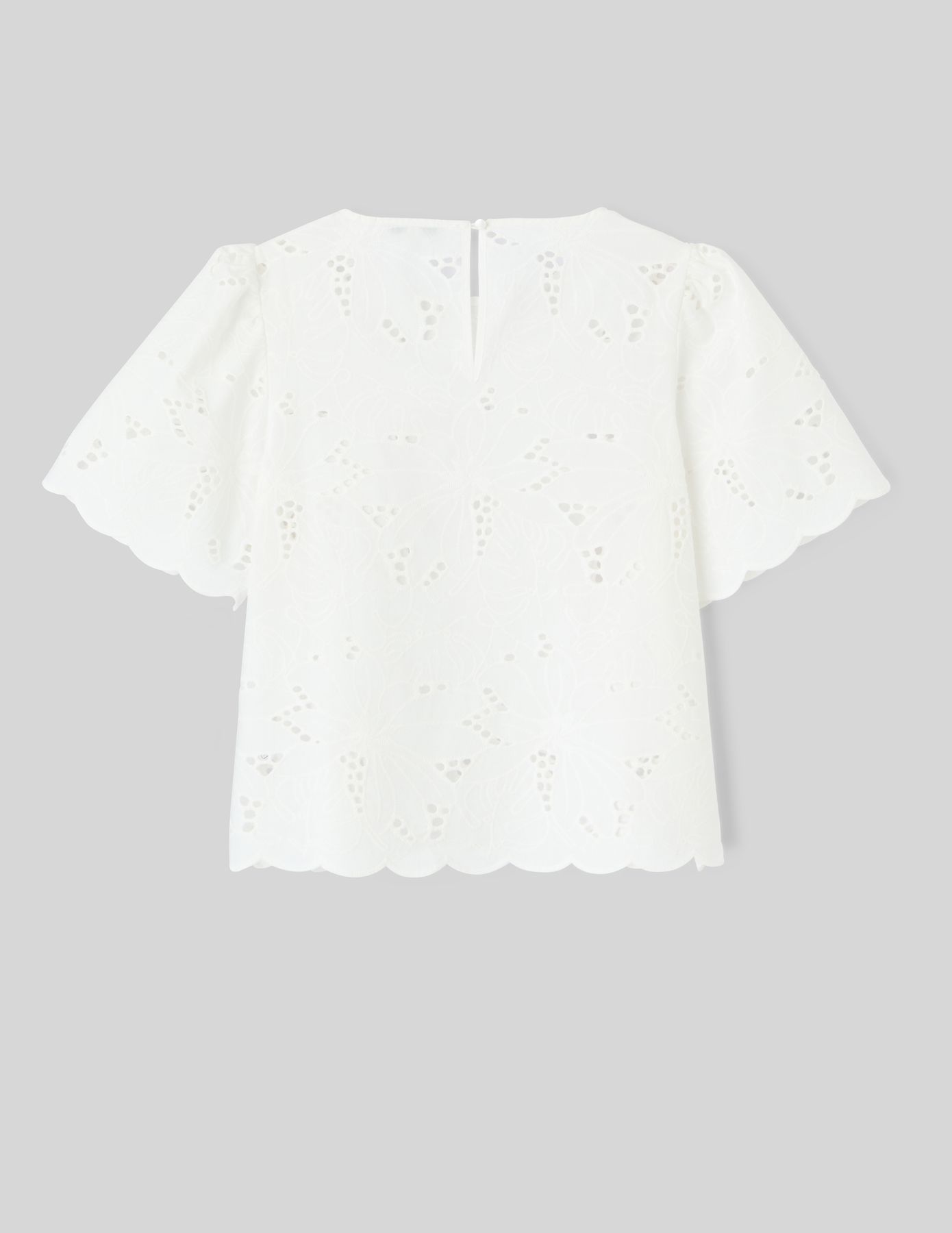 Blouse en broderie anglaise