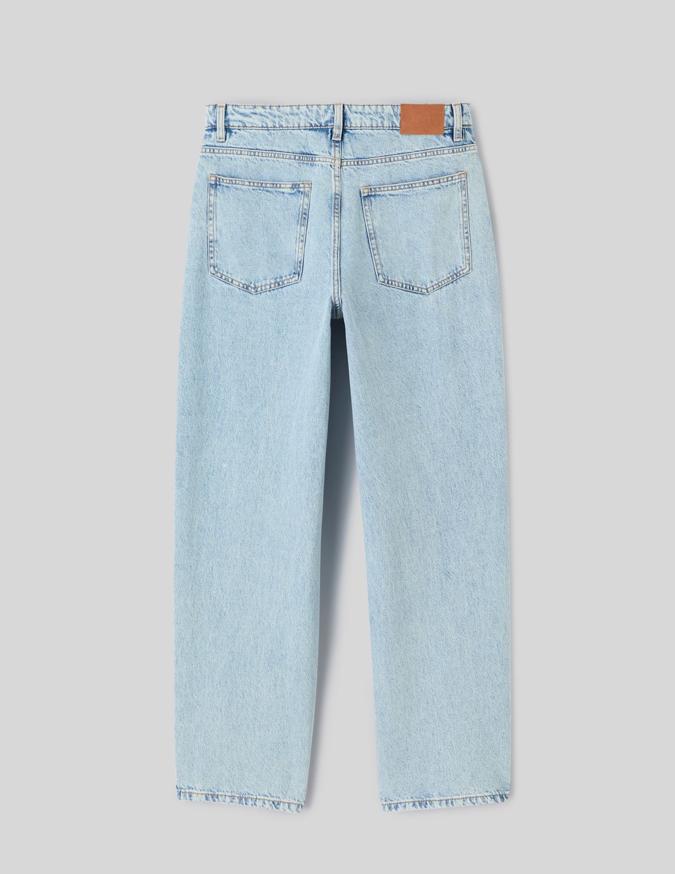 Jean loose bleach