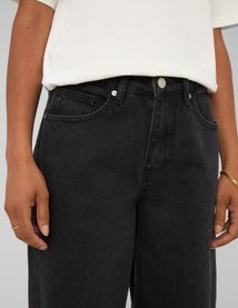 Jean wide leg taille basse