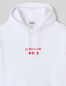 Sweat à capuche imprimé