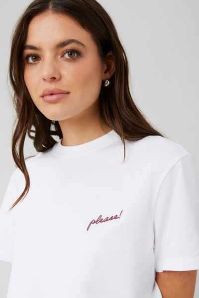 T-shirt imprimé devant/dos