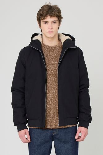 Blouson à capuche en canvas