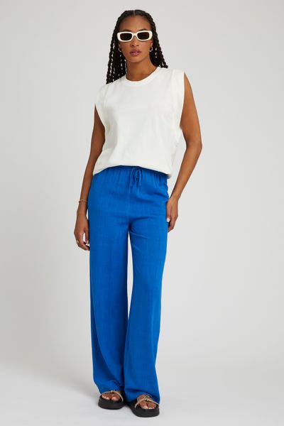 Pantalon fluide droit