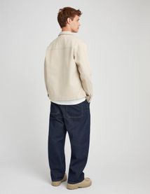 Veste zippée uni
