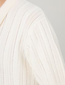 Polo maille fantaisie