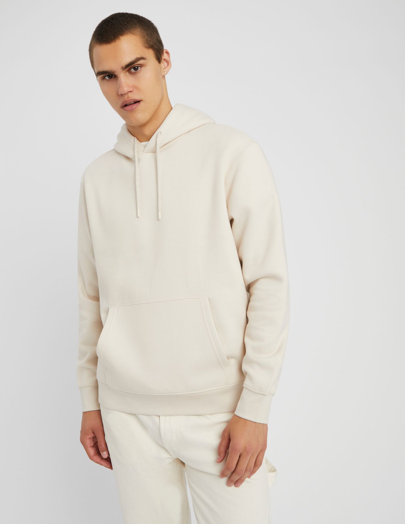 Sweat basique à capuche