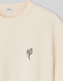 T-shirt patch dos imprimé