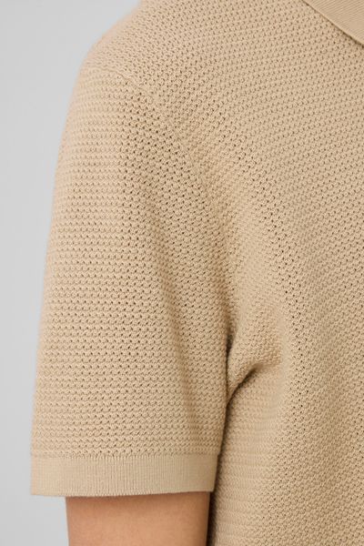 Polo maille fantaisie