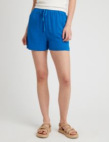 Short fluide taille élastiquée