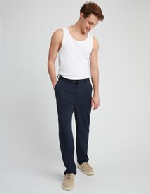 Pantalon de ville fluide loose