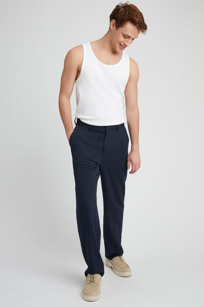 Pantalon de ville fluide loose