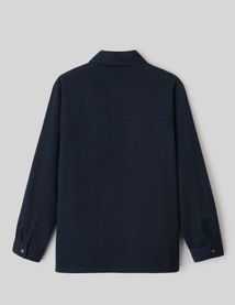 Surchemise en twill unie