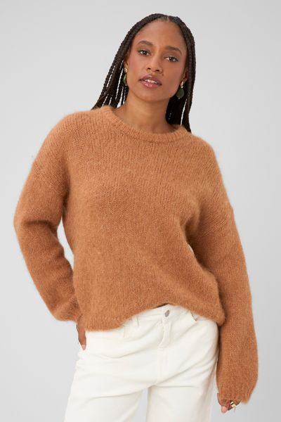 Pull col rond premium